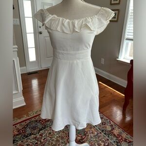 Very cute, fun dress. Gently worn and hand washed. 27 inches in length.